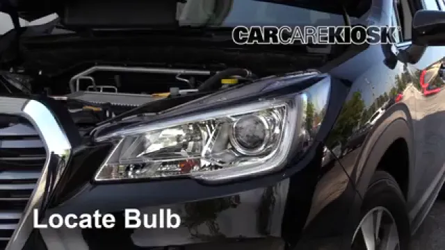 2019 Subaru Ascent Premium 2.4L 4 Cyl. Turbo Luces Faro delantero (reemplazar foco)